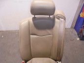 Recambio de asiento delantero izquierdo para cadillac srx v6 elegance referencia OEM IAM CUERO BEIGE 5 PUERTAS