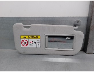 Replacement right sun visor for Hyundai Bayon OEM IAM reference 85220Q0020NNB 