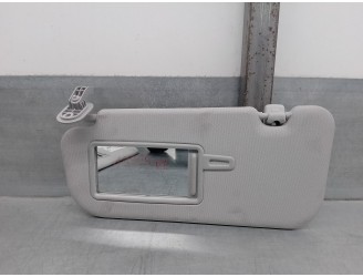 Replacement left sun visor for Hyundai Bayon OEM IAM reference 85210Q0000NNB 