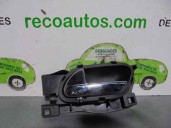 Replacement rear left interior door handle for Citroën C6 Exclusive OEM IAM reference 96526178VD 