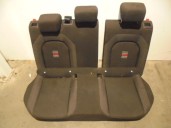 Recambio de asientos traseros para seat ibiza (kj1) fr referencia OEM IAM 4072547 TELA NEGRA Y GRIS 5 PUERTAS