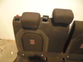 Recambio de asientos traseros para seat ibiza (kj1) fr referencia OEM IAM 4072547 TELA NEGRA Y GRIS 5 PUERTAS