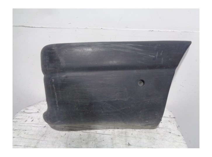 Replacement rear right bumper end cap for Opel Movano 1.9 CDTI CAT (F9Q-772) OEM IAM reference 7700352124 BLACK TEXTU