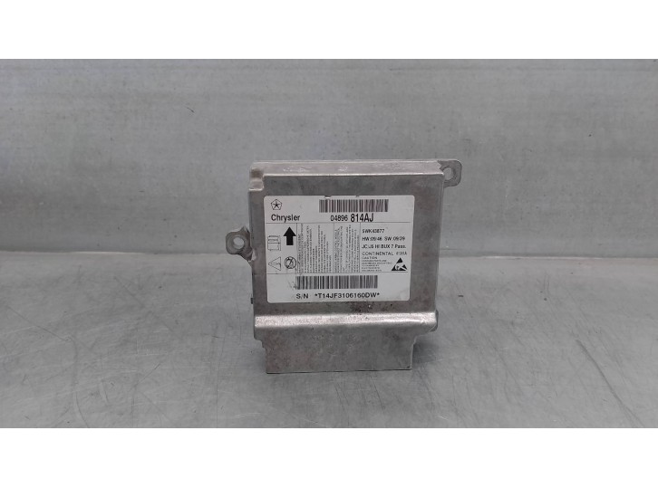 Recambio de centralita airbag para dodge journey 2.0 16v crd cat referencia OEM IAM 04896814AJ 5WK43877 CONTINENTAL