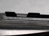 Replacement front moldings for Hyundai Bayon OEM IAM reference 86131Q0000 86141Q0000 