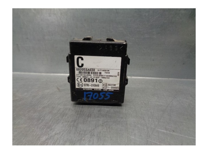 Recambio de centralita inmovilizador para subaru forester s11 (sg) 2.0 16v cat referencia OEM IAM 88205SA030 
