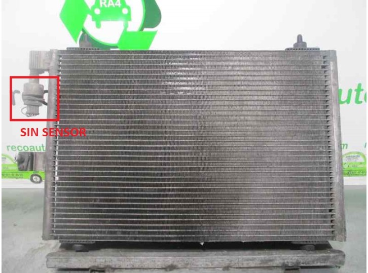 Replacement air conditioning condenser / radiator for Peugeot 406 Saloon (S1/S2) 2.0 HDi OEM IAM reference 