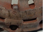 Replacement clutch kit for Citroën Jumper closed box van from '02 2.2 HDI CAT OEM IAM reference 2050V6 LUK