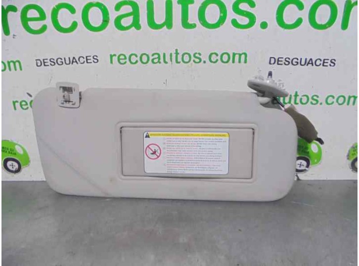 Recambio de parasol derecho para citroën c5 berlina 1.6 hdi cat (9hy / dv6ted4) referencia OEM IAM   