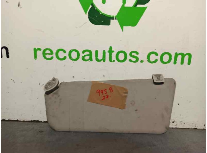 Recambio de parasol izquierdo para toyota proace 2.0 turbodiesel cat referencia OEM IAM 
