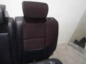 Recambio de asientos traseros para hyundai i30 style referencia OEM IAM CUERO NEGRO Y TELA ROJA 5 PUERTAS