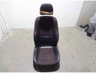 Recambio de asiento delantero derecho para hyundai i30 style referencia OEM IAM CUERO NEGRO Y TELA ROJA 5 PUERTAS