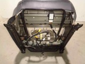 Recambio de asiento delantero derecho para hyundai i30 style referencia OEM IAM  CUERO NEGRO Y TELA ROJA 5 PUERTAS