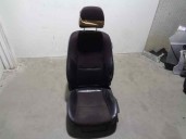 Recambio de asiento delantero izquierdo para hyundai i30 style referencia OEM IAM CUERO NEGRO Y TELA ROJA 5 PUERTAS