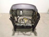 Recambio de asiento delantero izquierdo para hyundai i30 style referencia OEM IAM  CUERO NEGRO Y TELA ROJA 5 PUERTAS