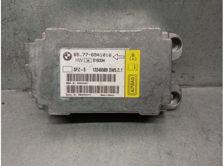 Recambio de centralita airbag para bmw 5 (e60) 525 i referencia OEM IAM 65776941018 12246589 010334