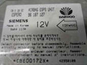 Recambio de centralita airbag para daewoo aranos 1.8 referencia OEM IAM 96187127 5WK4117A 