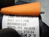 Recambio de cinturon seguridad delantero izquierdo para daewoo aranos 1.8 referencia OEM IAM 96189425 4 PUERTAS