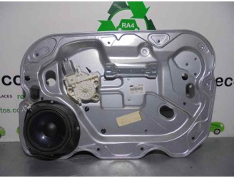 Replacement front right window regulator for Ford Focus Saloon (CAP) 1.8 TDCi turbodiesel CAT OEM IAM reference 4M5T14553 2 P