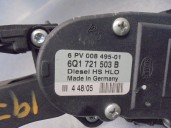Recambio de potenciometro pedal para volkswagen polo (9n3) 1.4 tdi referencia OEM IAM 6Q1721503B 6PV00849501 HELLA