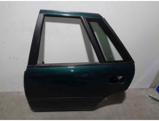 Recambio de puerta trasera izquierda para daewoo aranos 1.8 referencia OEM IAM  VERDE 4 PUERTAS