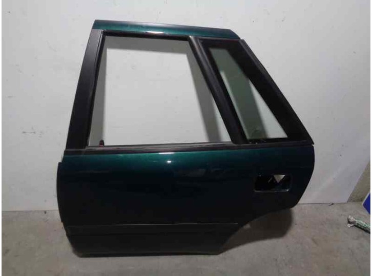 Recambio de puerta trasera izquierda para daewoo aranos 1.8 referencia OEM IAM  VERDE 4 PUERTAS