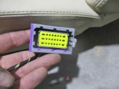 Recambio de asientos trasero derecho para citroën c6 exclusive referencia OEM IAM CUERO BEIGE 4 PUERTAS