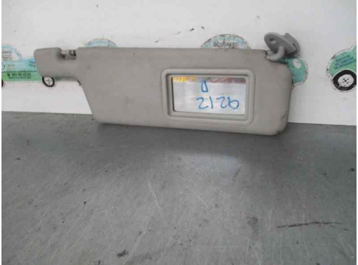 Recambio de parasol derecho para seat ibiza (6k1) 1.4 referencia OEM IAM 6K2854552  
