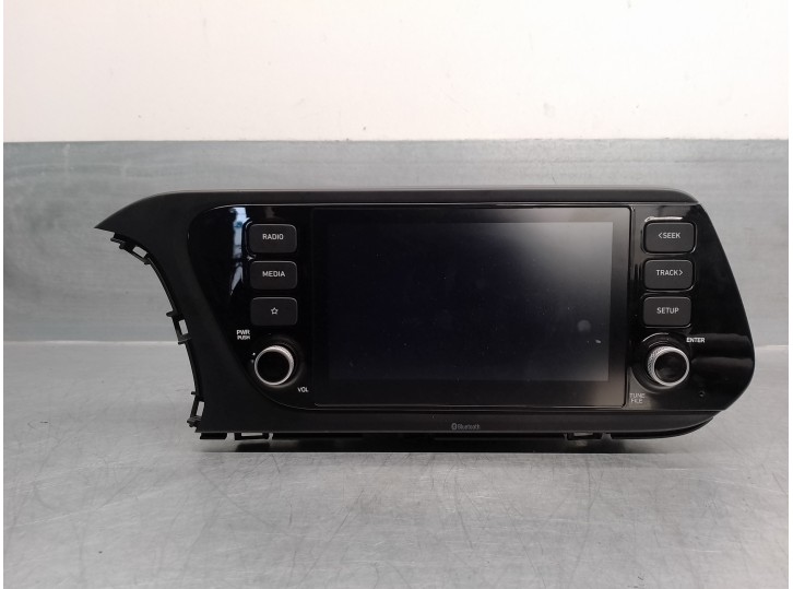 Recambio de pantalla multifuncion para hyundai bayon referencia OEM IAM 96160Q0420NNB  