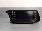 Replacement multifunction display for Hyundai Bayon OEM IAM reference 96160Q0420NNB 
