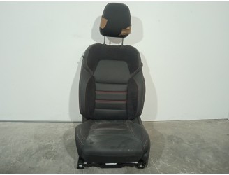 Recambio de asiento delantero izquierdo para renault arkana referencia OEM IAM 876513829R CUERO NEGRO 5 PUERTAS