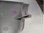 Recambio de rejilla delantera para renault megane i berlina hatchback (ba0) 2.0 cat referencia OEM IAM 7700834200 