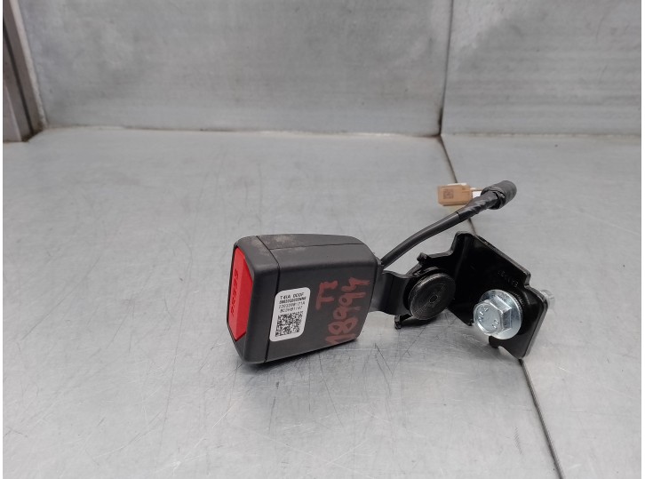 Recambio de enganche cinturon trasero izquierdo para hyundai bayon referencia OEM IAM 89830Q0000NNB TRA IZQ 5 PUERTAS