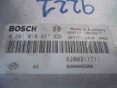 Replacement engine ECU for Renault Laguna II (BG0) 2.2 dCi Turbodiesel OEM IAM reference 8200211711 0281010637 BOSCH