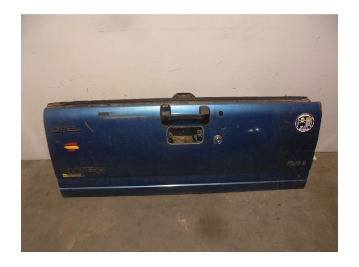 Recambio de porton trasero para opel frontera a básico referencia OEM IAM 126224 AZUL 5 PUERTAS