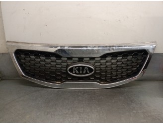 Replacement front grille for Kia Sorento II (XM) 2.2 CRDi OEM IAM reference 863502P000 