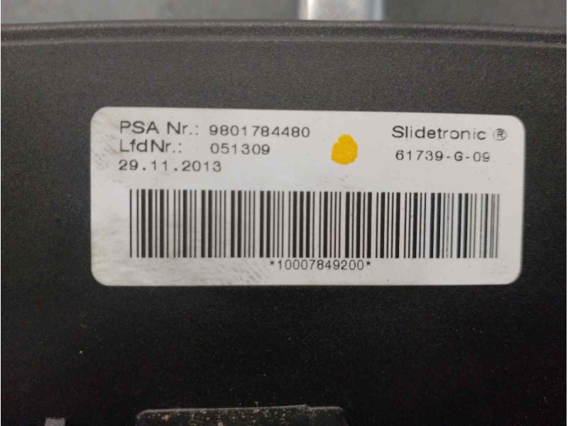 Recambio de palanca cambio para citroën ds5 2.0 hdi fap referencia OEM IAM 9801784480 AUTOMATICA 