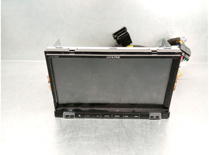 Replacement multifunction display for Fiat 500 Abarth 1.4 99kW OEM IAM reference 312A100D 