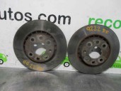 Replacement front brake disc for Opel Tigra 1.6 16v OEM IAM reference 