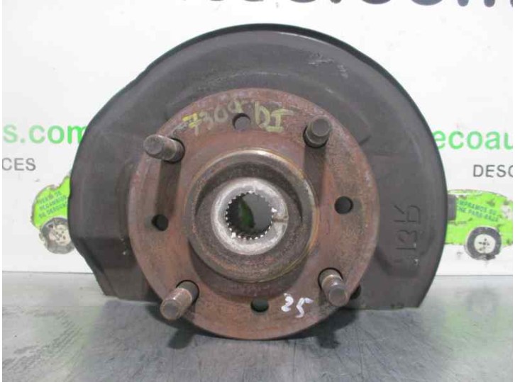 Recambio de mangueta delantera izquierda para mitsubishi space star (dg0) 1.3 cat referencia OEM IAM 