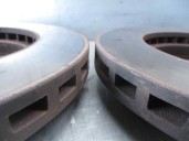 Replacement front brake disc for Mitsubishi Space Star (DG0) 1.3 CAT OEM IAM reference 
