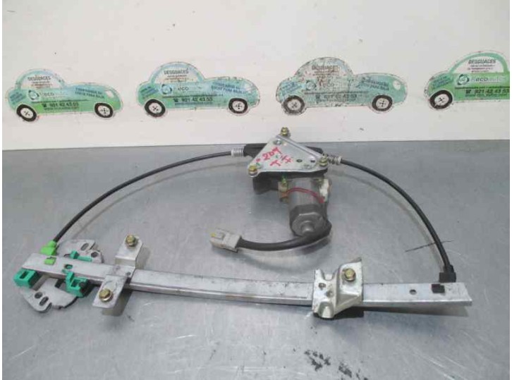 Recambio de elevalunas trasero izquierdo para honda accord berlina (cc/ce) 2.2 vtec cat referencia OEM IAM 4 PUERTAS