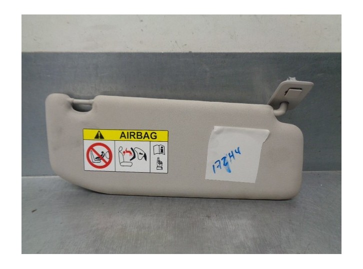 Recambio de parasol derecho para citroën c4 cactus 1.6 blue-hdi fap referencia OEM IAM 98115412BJ 