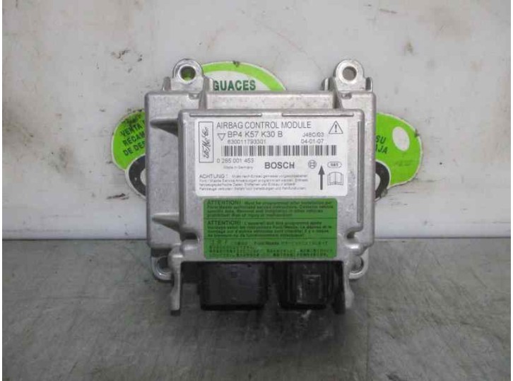 Recambio de centralita airbag para mazda 3 berlina (bk) 1.6 cd diesel cat referencia OEM IAM BP4K57K30B 0285001453 BOSCH