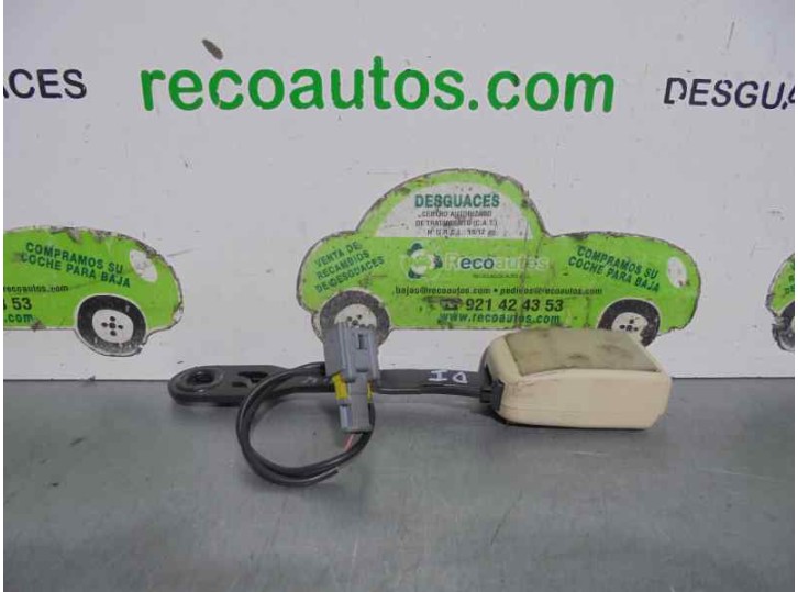 Replacement seatbelt buckle for Citroën C6 Exclusive OEM IAM reference 96499820EV 