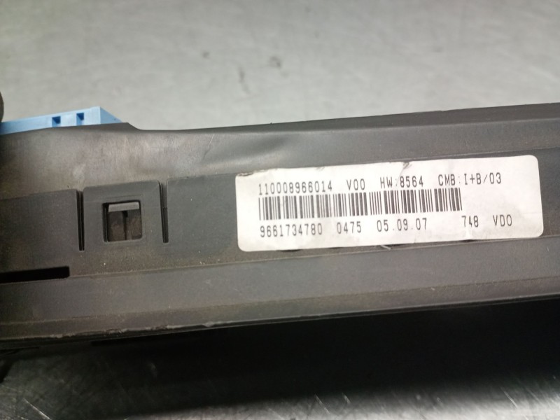 Recambio de cuadro instrumentos para citroën xsara picasso (n68) 1.6 hdi referencia OEM IAM 9661734780 6105G4 