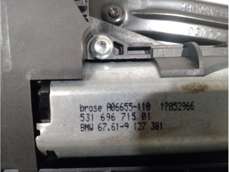 Recambio de techo electrico para bmw 5 gran turismo (f07) 530 d referencia OEM IAM 54107221364 54107221364 