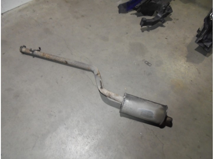 Recambio de tubo escape central para fiat fiorino enero (255) 1.7 turbodiesel cat referencia OEM IAM CESTA 6