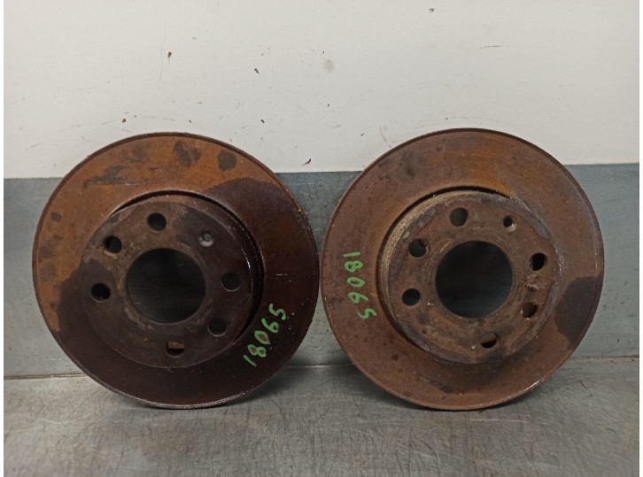 Recambio de disco freno delantero para opel kadett e referencia OEM IAM 1515002 