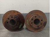 Recambio de disco freno delantero para opel kadett e referencia OEM IAM 1515002 